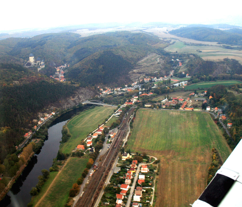 Karlštejn Castle Berounka River