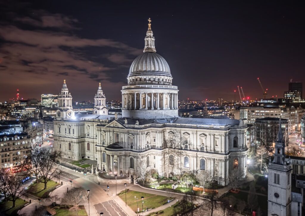St Paul's Cathedral London during Blitz